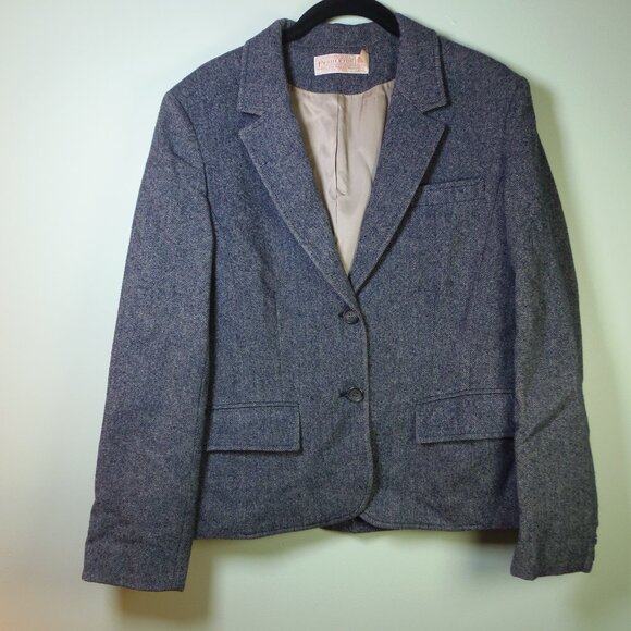 Vintage Pendleton Ladie's SZ 12 Virgin Wool Blazer Office Secretary Old Money - Picture 1 of 13